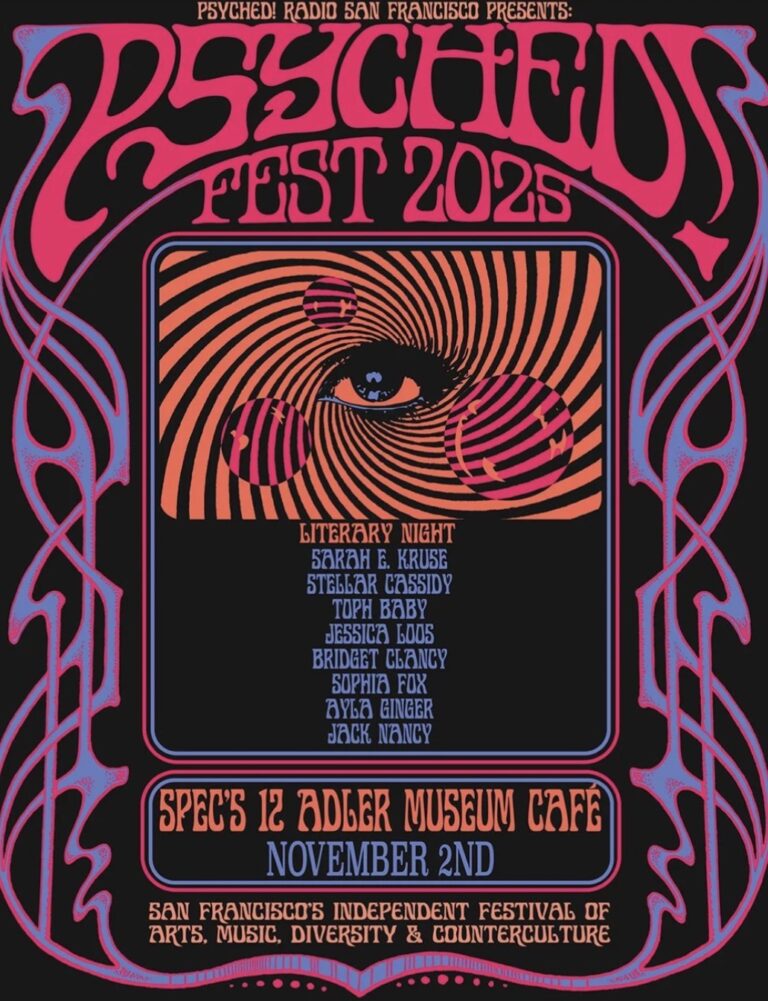 Psyched Fest Literary night with Danny Brown Jazz Trio