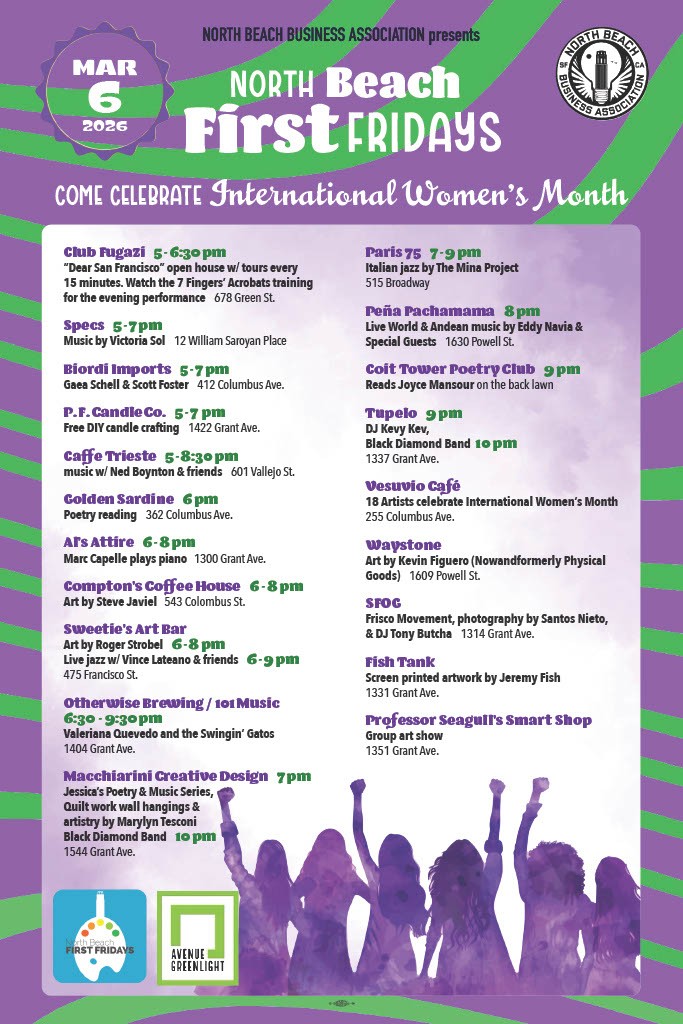 March North Beach First Friday